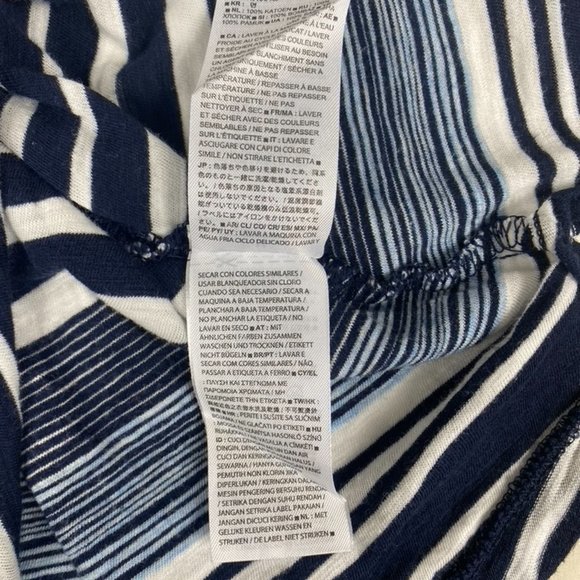 Gap Blue Tones Striped Shirt Size Medium - Picture 8 of 8